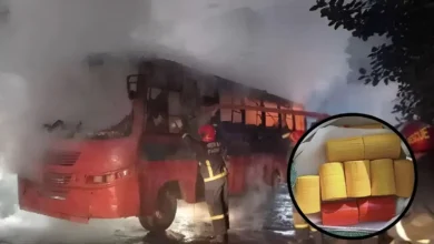 দেশজুড়ে পরিকল্পিত নাশকতা,পুড়ল ১৪ বাস, ফুটল ১৭ ককটেল