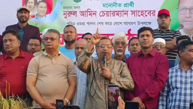 স্বেরাচার ফ্যাসিস্ট হাসিনা যে ভাষা ব্যবহার করত, জামায়াত নেতার মুখে সে ভাষা শোনা যাচ্ছে