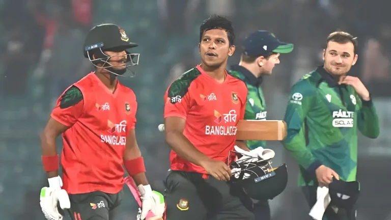 আয়ারল্যান্ডের বিপক্ষে সিরিজে সমতায় বাংলাদেশ