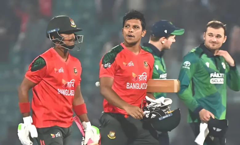 আয়ারল্যান্ডের বিপক্ষে সিরিজে সমতায় বাংলাদেশ