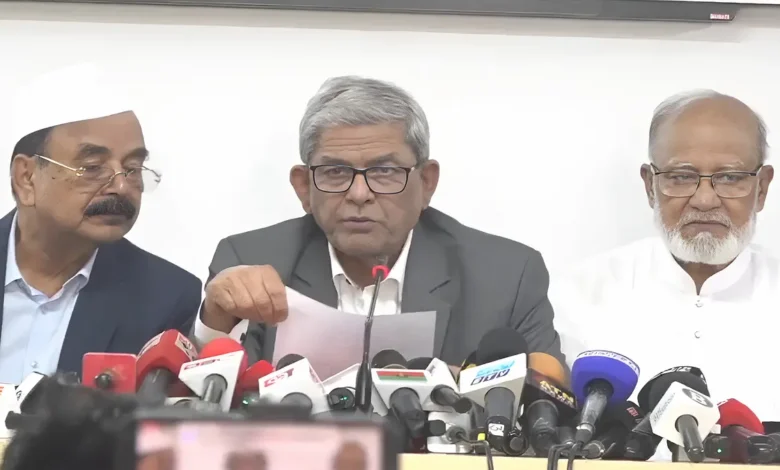 প্রধান উপদেষ্টা কে ধন্যবাদ জানালো বিএনপি