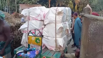 বর্ডার গার্ড বাংলাদেশের অভিযানে পাহাড় থেকে ভারতীয় সাবান জব্দ