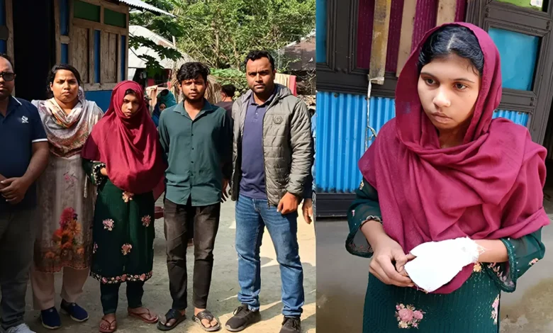 গৃহকর্মী আয়েশাকে পুলিশে ধরিয়ে দেন তার শাশুড়ি