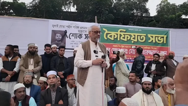 জামায়াত আমাকে আশ্রয় না দিলে রাস্তায় পড়ে থাকতে হতো