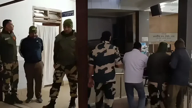 ভারত-বাংলাদেশ সীমান্তে বিএসএফ জওয়ান গুলিবিদ্ধ