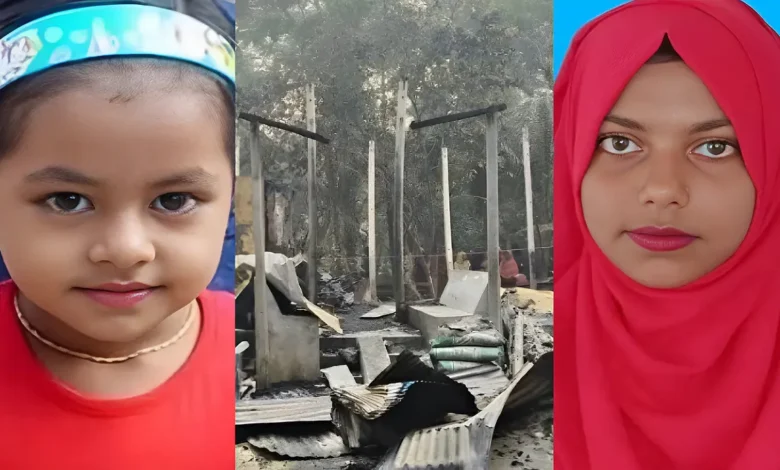 বিএনপি নেতার ঘরে আগুনের ঘটনায় আয়েশার পর মারা গেল আরেক মেয়েও