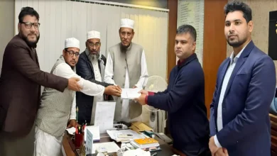 জামায়াত প্রার্থী আনোয়ারীর মনোনয়নপত্র সংগ্রহ