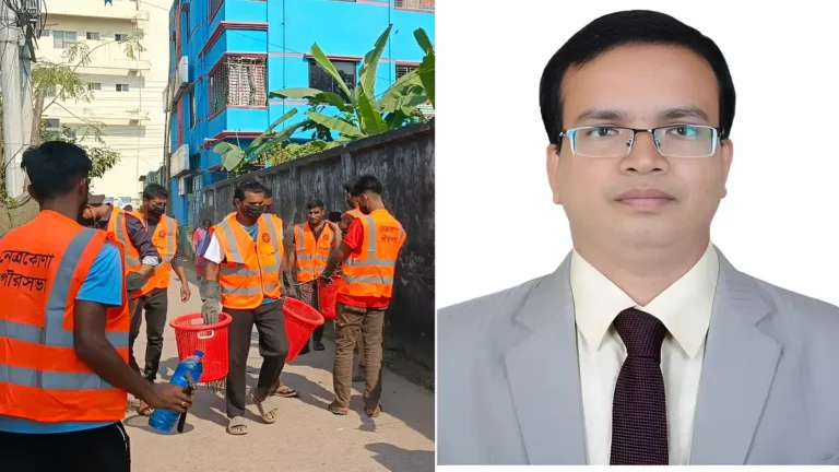 মানবিক নেতৃত্বে উন্নয়নের জোয়ার, বদলে যাচ্ছে নেত্রকোণা পৌরসভার দৃশ্যপট