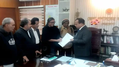 নেত্রকোণায় জলি তালুকদারের মনোনয়নপত্র দাখিল