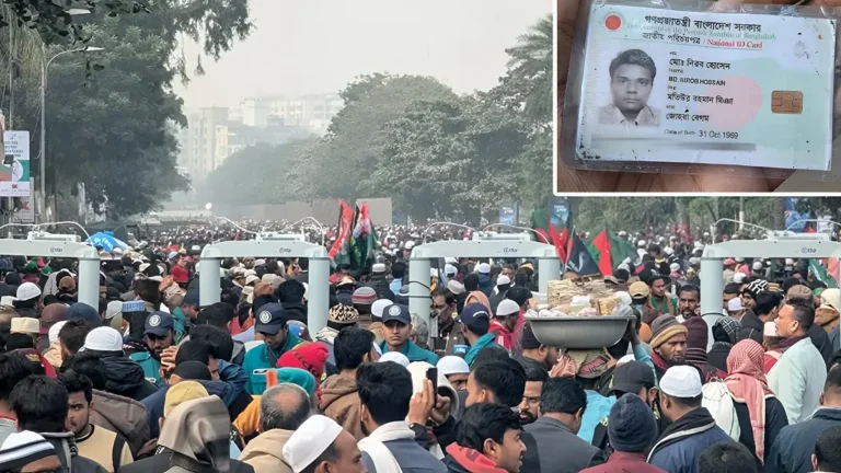 খালেদা জিয়ার জানাজায় এসে একজনের মৃত্যু