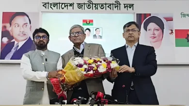 বিএনপিতে যোগ দিলেন গণঅধিকারের রাশেদ খাঁন