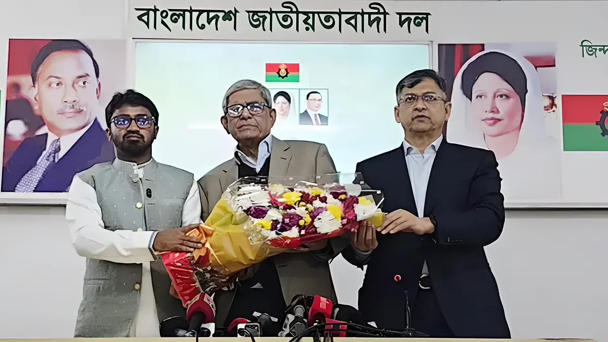 বিএনপিতে যোগ দিলেন গণঅধিকারের রাশেদ খাঁন