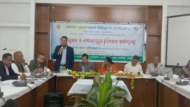 নেত্রকোণায় যুব উন্নয়ন ও কর্মসংস্থান বিষয়ক কর্মশালা