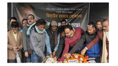 নেত্রকোণায় সংস্কৃতি অঙ্গণের প্রিয়মুখ জিয়াউর রহমান খোকনের প্রয়াণ