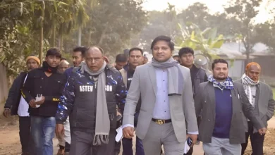 ‘হ্যাঁ’ ভোটের প্রচারণায় রংপুর-১ আসনের এনসিপির প্রার্থী মামুন