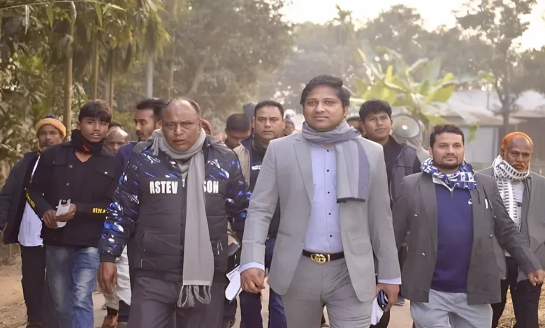 ‘হ্যাঁ’ ভোটের প্রচারণায় রংপুর-১ আসনের এনসিপির প্রার্থী মামুন