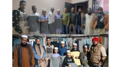 শীতে অসহায়দের পাশে দাড়ালো ছাতক উপজেলা প্রেসক্লাব