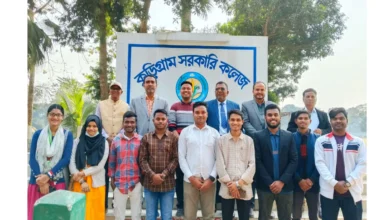 দীর্ঘ ২৬ বছর পর কুড়িগ্রাম সরকারি কলেজ রিপোর্টার্স ক্লাবের আহ্বায়ক কমিটি ঘোষণা