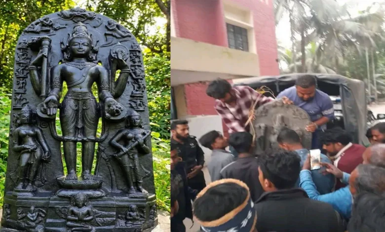 ১২৫ কোটি টাকা মূল্যের বিরল কষ্টি পাথরের মূর্তি উদ্ধার, গ্রেপ্তার ১