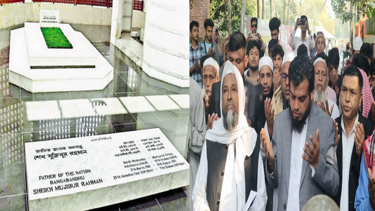 শেখ মুজিবের কবর জিয়ারতের মাধ্যমে নির্বাচনি প্রচার শুরু বহিস্কৃত বিএনপি নেতার