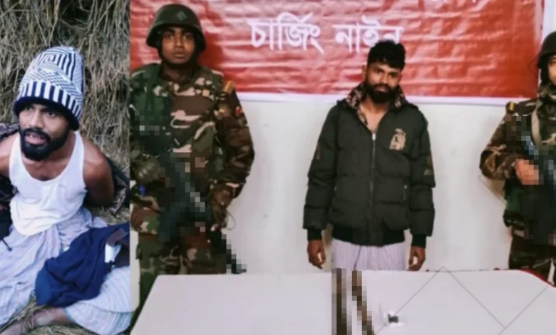 কক্সবাজারে কিশোর গ্যাং লিডার হাসনাত সেনাবাহিনীর অভিযানে আটক