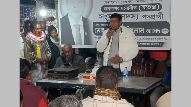 তালা মার্কা মানে মানুষের নিরাপত্তার প্রতীক -কর্নেল (অব.) আসাদুল ইসলাম আজাদ