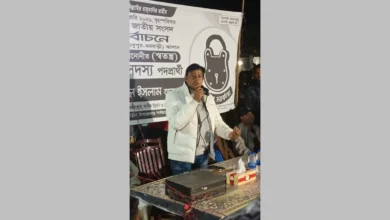নির্বাচন মাঠে গোল দিবেন একাই আমি থাকতে হতে দিবো না: আসাদুল ইসলাম আজাদ