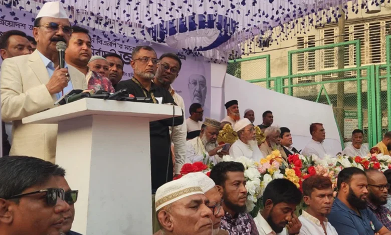 ধানের শীষে ভোট দিয়ে দায়িত্বশীল সরকার গঠনে সুযোগ দিন