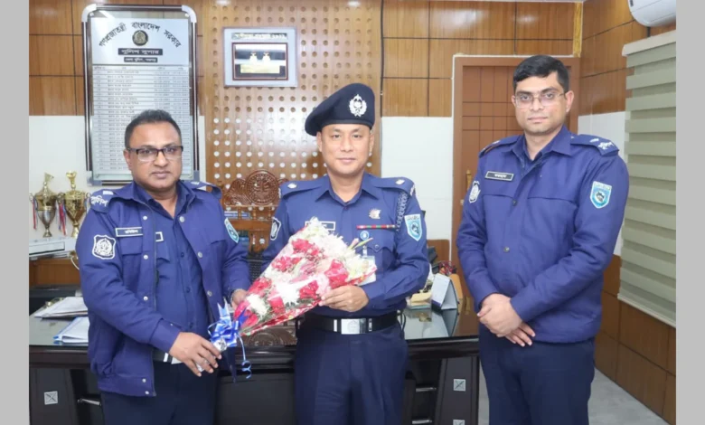 পঞ্চগড়ে অতিরিক্ত পুলিশ সুপার হলেন সামুয়েল সাংমা