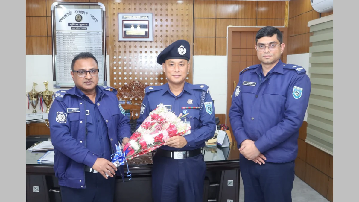 পঞ্চগড়ে অতিরিক্ত পুলিশ সুপার হলেন সামুয়েল সাংমা