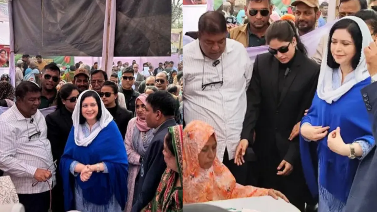 কড়াইল বস্তিতে ‘ফ্রি হার্ট ক্যাম্প’ উদ্বোধন ডা. জুবাইদা রহমানের