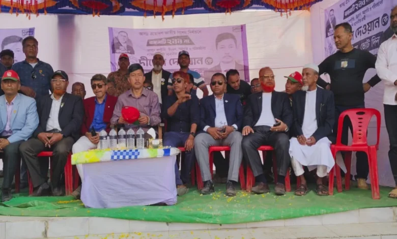 জাতীয় সংসদ নির্বাচন সামনে রেখে বাঘাইছড়িতে অ্যাডভোকেট দীপেন দেওয়ানের গণসংযোগ