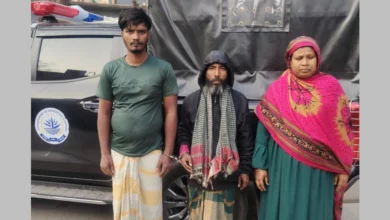 ডিএনসির মাদকবিরোধী অভিযানে ৩ জন আটক কারাদণ্ড ও অর্থদণ্ড