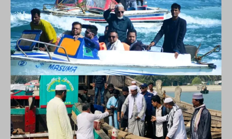 উখিয়া–টেকনাফে স্পিডবোট বৈষম্য নিয়ে আলোচনা ট্রলারে সেন্টমার্টিনে গেলেন দাড়িপাল্লার প্রার্থী