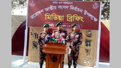 পানছড়ি–দীঘিনালায় ২৬ ভোটকেন্দ্রে নিরাপত্তায় বিজিবি