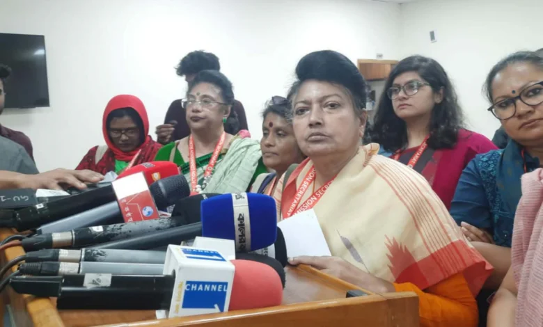 জামায়াত আমিরের প্রার্থিতা বাতিলের দাবি নারী নেত্রীদের