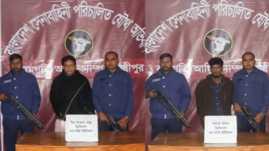 যৌথ বাহিনীর অভিযানে সাবেক চেয়ারম্যান বাচ্চুসহ দুইজন গ্রেপ্তার