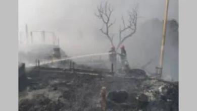 উখিয়ার বালুখালী রোহিঙ্গা ক্যাম্প-৯ এ ফের অগ্নিকাণ্ড, পুড়েছে বসতঘর