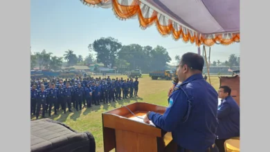 চকরিয়া থানায় নির্বাচনী ব্রিফিং প্যারেড অনুষ্ঠিত