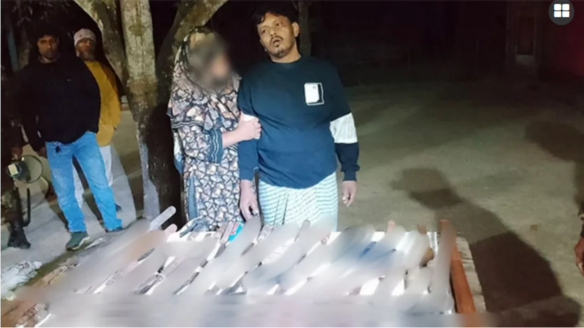আওয়ামী লীগ থেকে বিএনপিতে যোগ দেওয়া সাবেক ইউপি চেয়ারম্যান বিপুল অস্ত্রসহ আটক
