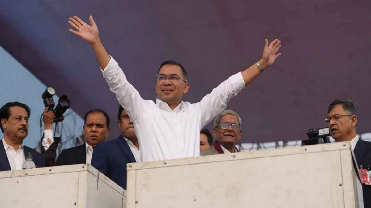 ভূমিধস জয়ে ইতিহাস গড়ার দ্বারপ্রান্তে তারেক রহমান