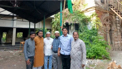 পাবনা জেলা আওয়ামী লীগ কার্যালয়ে ১৮ মাস পর জাতীয় পতাকা উত্তোলন
