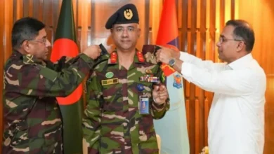 নতুন ডিজিএফআই প্রধান মেজর জেনারেল কায়সার রশিদ চৌধুরীর দায়িত্ব গ্রহণ