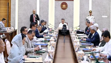 প্রধানমন্ত্রীর সভাপতিত্বে মন্ত্রিপরিষদের প্রথম সভা অনুষ্ঠিত