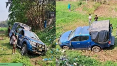 প্রতিমন্ত্রীর প্রটোকলে যাওয়ার পথে পুলিশভ্যান উল্টে আহত ৮