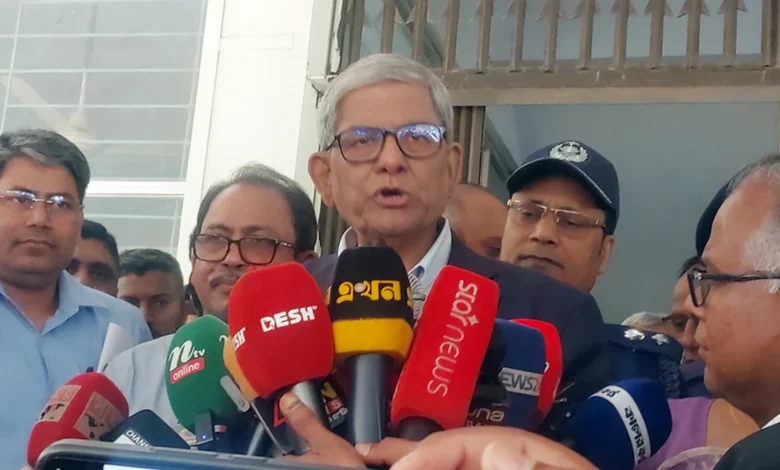 আমরা কখনো দুর্নীতিকে প্রশ্রয় দেইনি, দেবও না : মির্জা ফখরুল