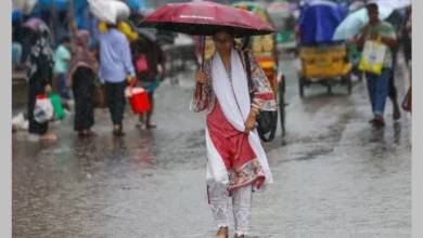 মৌসুমের প্রথম বৃষ্টিতে ভিজল ঢাকা