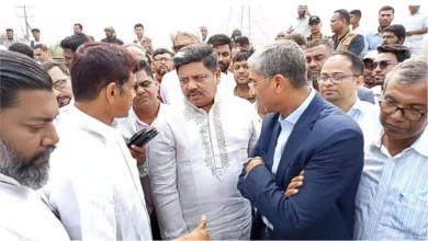 গাজীপুরে খান পুনরুদ্ধার ও খনন প্রকল্পের অগ্রগতি পরিদর্শন