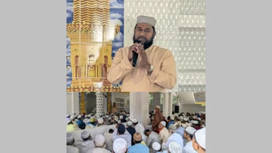 পিরোজপুর সদর উপজেলার চুঙ্গাপাশা বাজর মসজিদ উদ্ভোধন