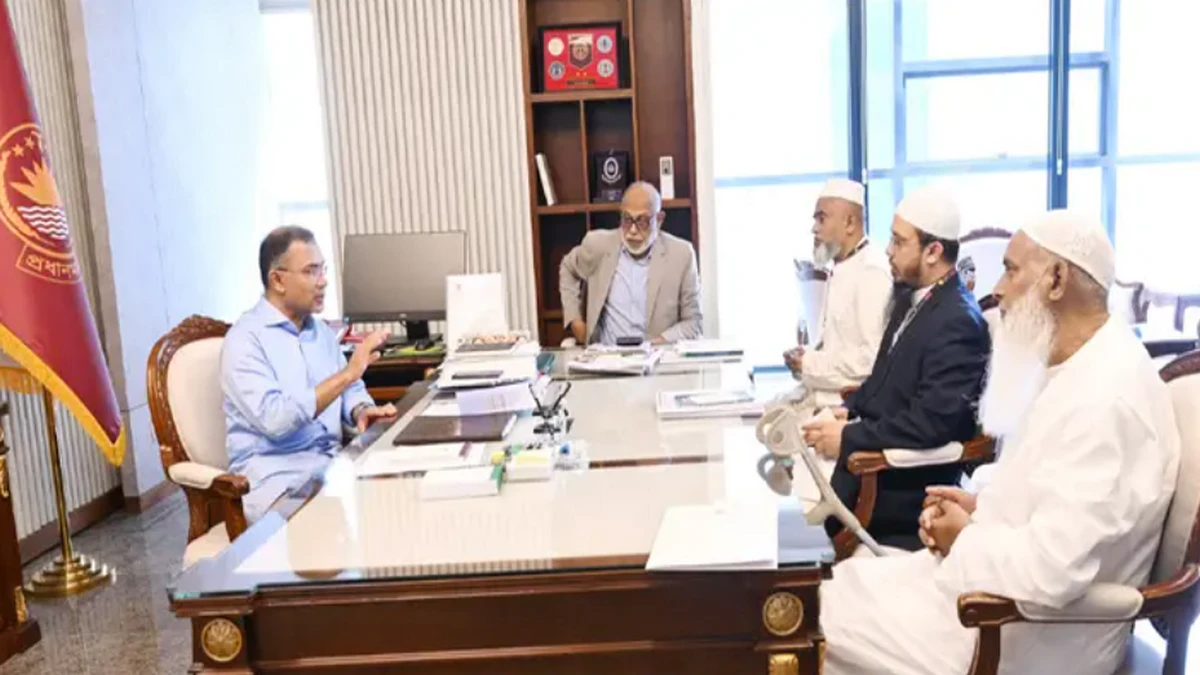 যাকাত ব্যবস্থাপনা নিয়ে প্রধানমন্ত্রীর সঙ্গে শায়খ আহমাদুল্লাহর বৈঠক